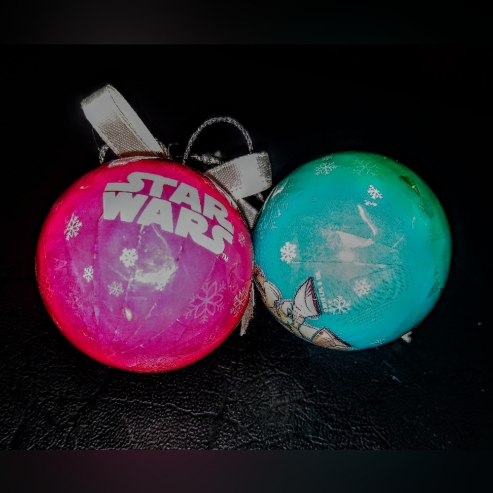 Vintage Star Wars ornaments